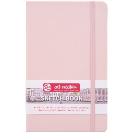 Блокнот для графики Talens Art Creation 140 г/м2, 13х21 см, 80 л., Pastel Pink