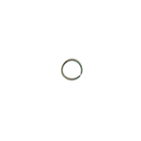 Кольцо для брелока плоское, 3 см, цвет - сталь