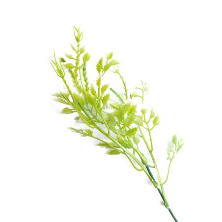 Искусственная зелень "Трава мелкая", цвет салатовый, 26 см