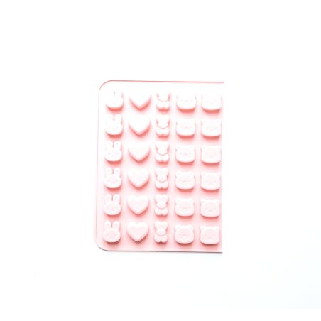 Силиконовая мини-форма для мыла "Зверюшки", 9*14,5 см