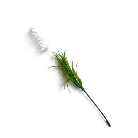 Искусственная зелень "Соцветие Гиацинта", цвет белый, 21см