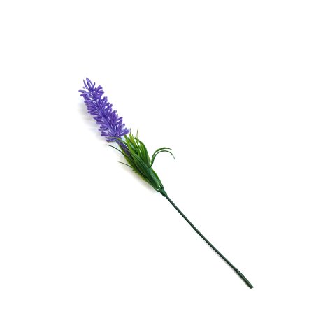 Искусственная зелень "Соцветие Гиацинта", цвет сиреневый, 21см