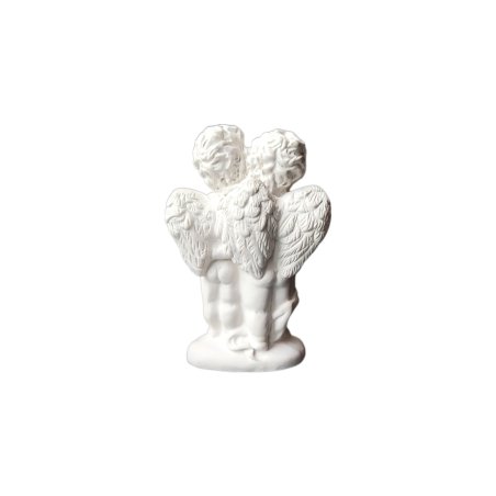 Гіпсова фігурка "Янголи з трояндами" пара , 8,5*6*3,5 см