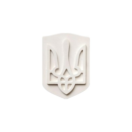 Гіпсова фігурка "Герб України" 3,8*2,8*0,6 см