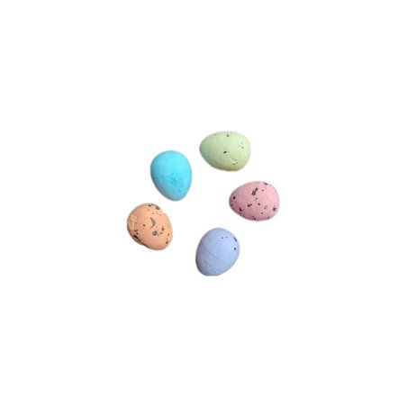Набір пінопластових яєць "Перепелині", яскравий мікс 2 см (5 штук)