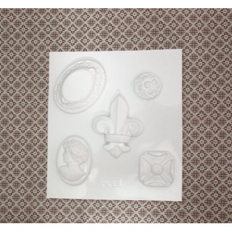 Пластиковая форма Римские орнаменты  №02 5529