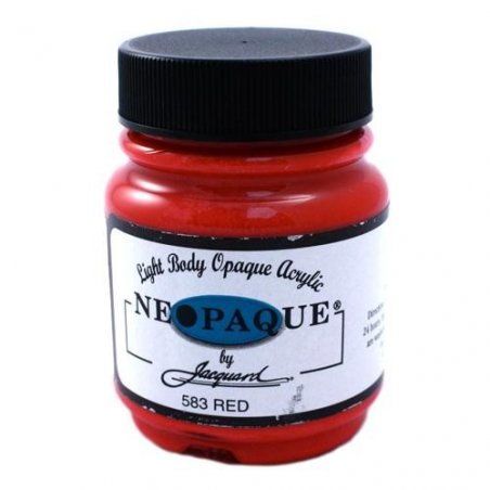 Акрилова фарба JACQUARD NEOPAQUE - 583 RED (Червоний)