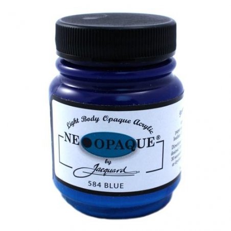 Акриловая краска JACQUARD NEOPAQUE - 584 BLUE (Голубой)