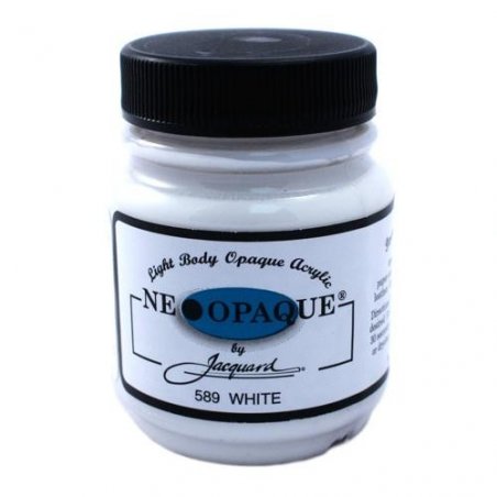 Акриловая краска JACQUARD NEOPAQUE - 589 WHITE (Белый)