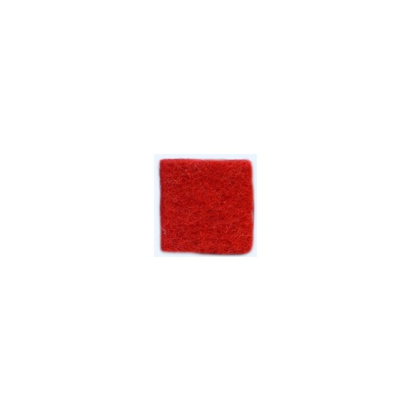 Шерсть новозеландский кардочес К3003 (27мк.), красный, 25г