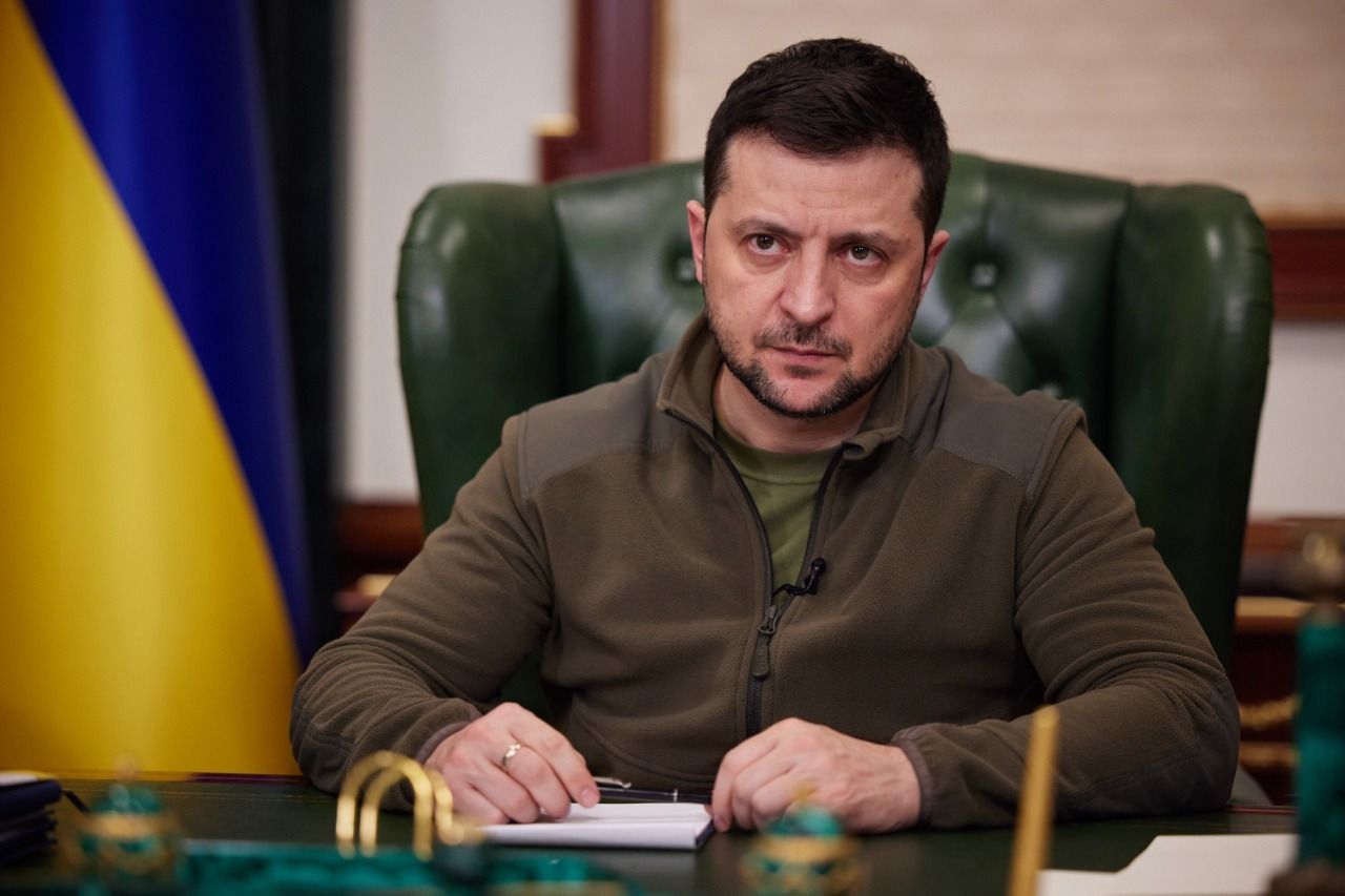 Володимир Зеленський у 2022 році Володимир Зеленський у 2022 році