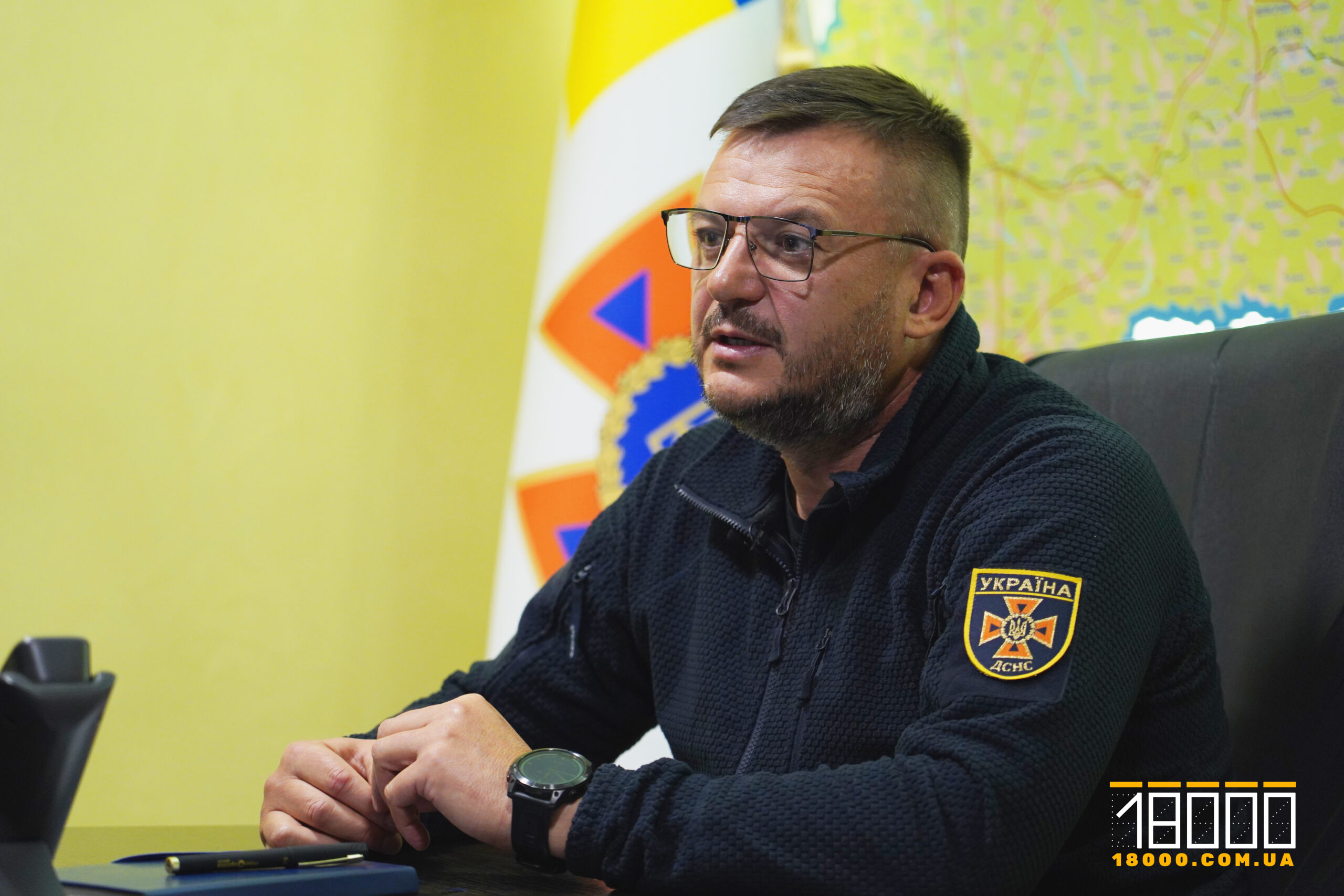 Керівник ГУ ДСНС у Черкаській області Олександр Євпак