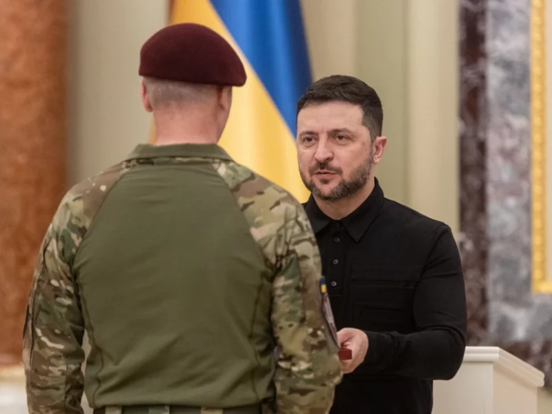 Президент відзначив воїнів Десантно-штурмових військ ЗСУ державними нагородами