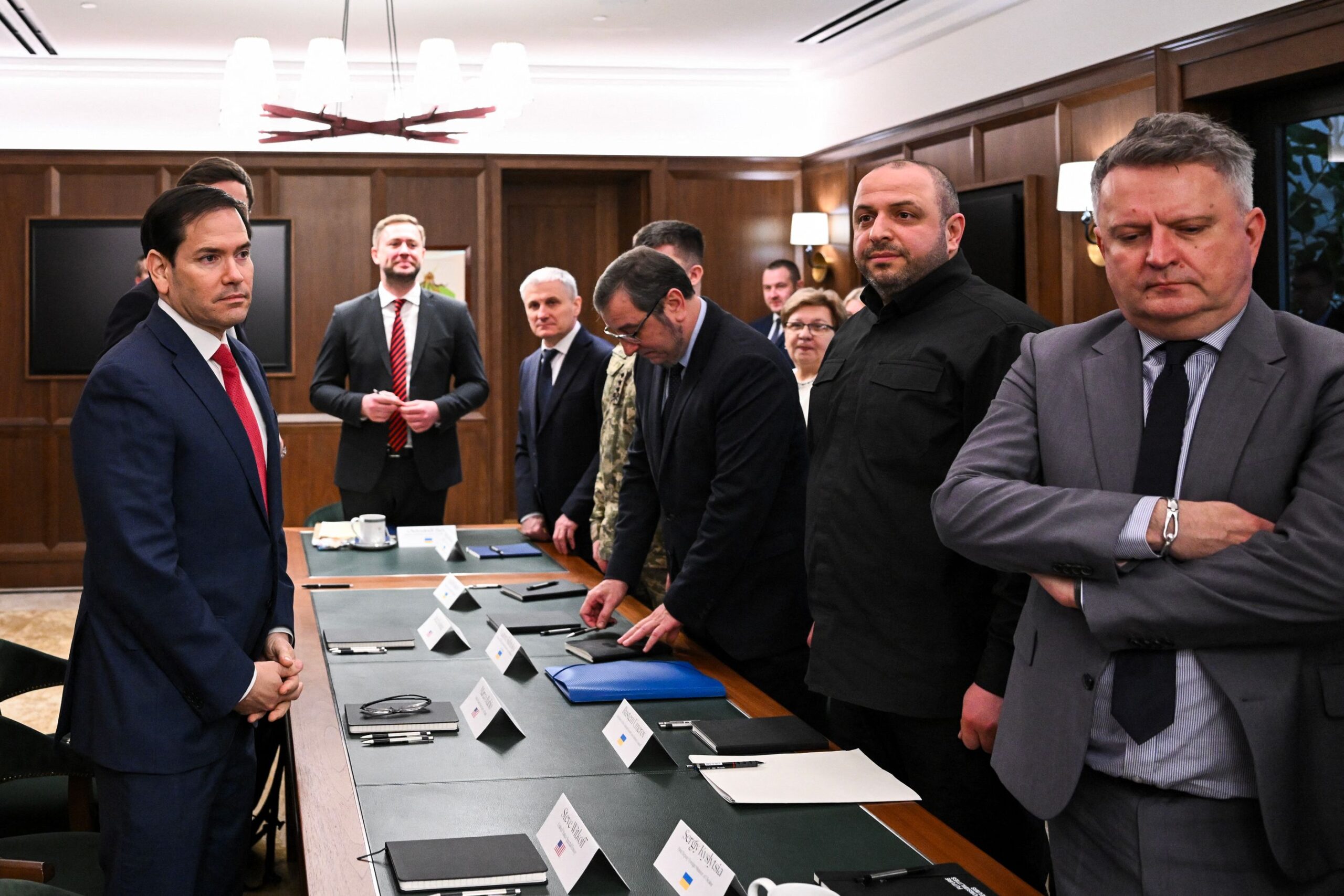 Рубіо на переговорах з українською стороною