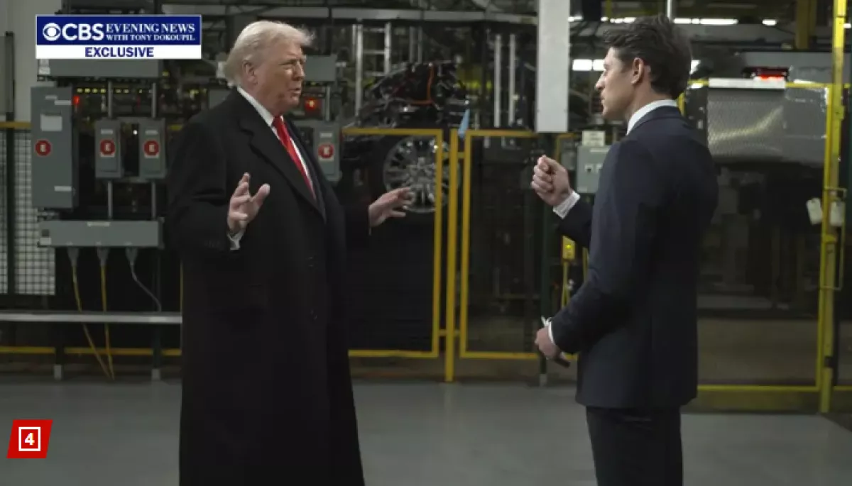 Трамп погрожував подати до суду на CBS, якщо редактори скоротять його інтерв’ю