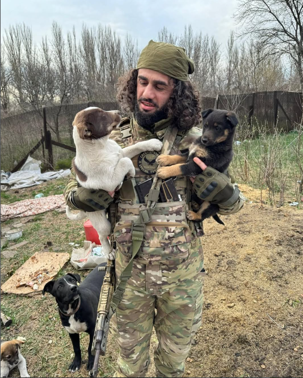 Міро Ванадзе з собаками
