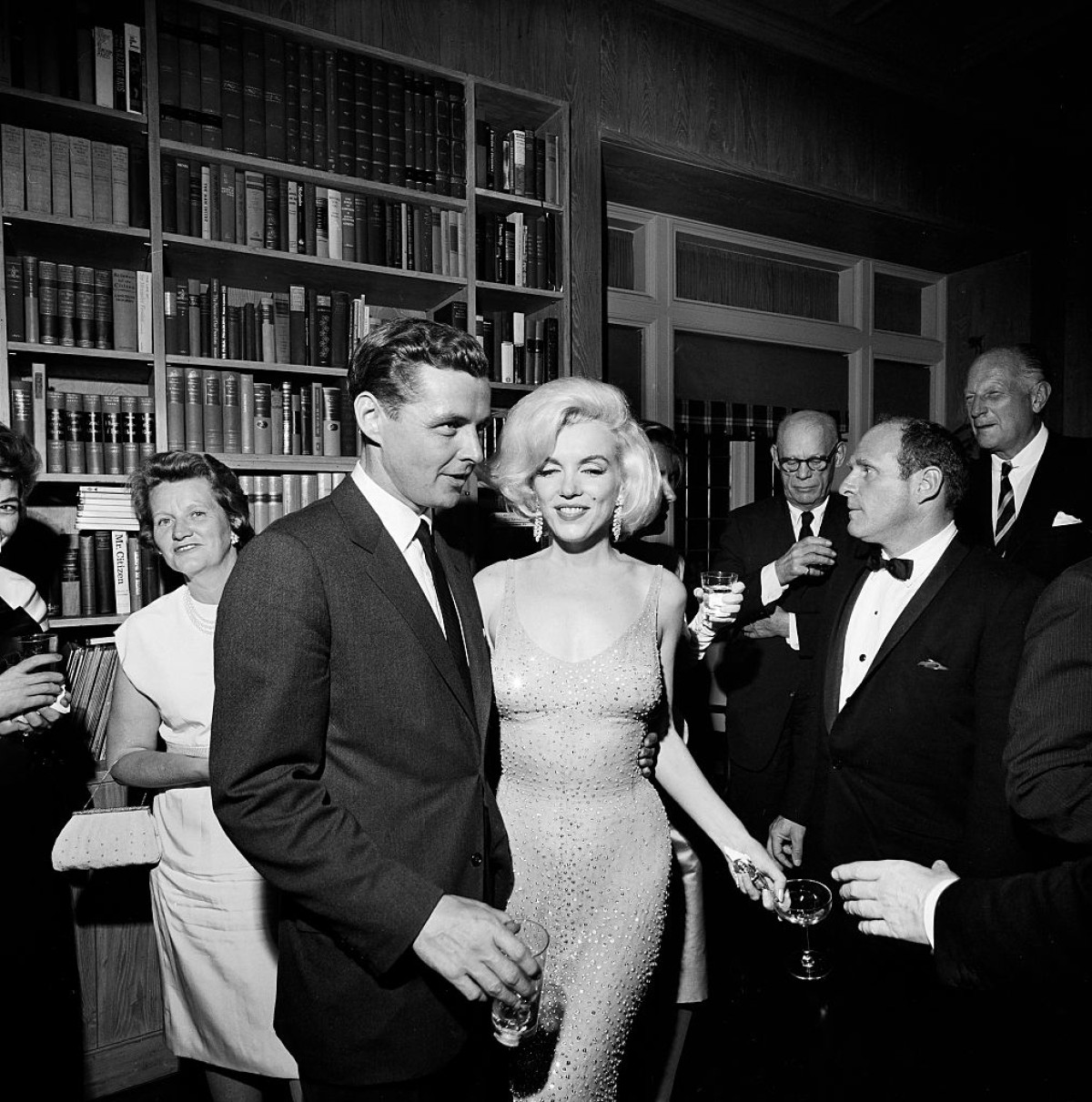 Джон Кеннеді та Мерилін Монро