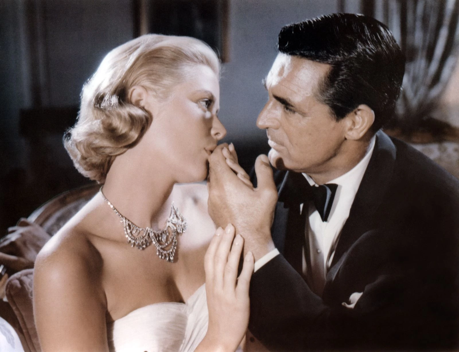 Діамантове намисто Грейс Келлі у фільмі 'Спіймати злодія', 1955