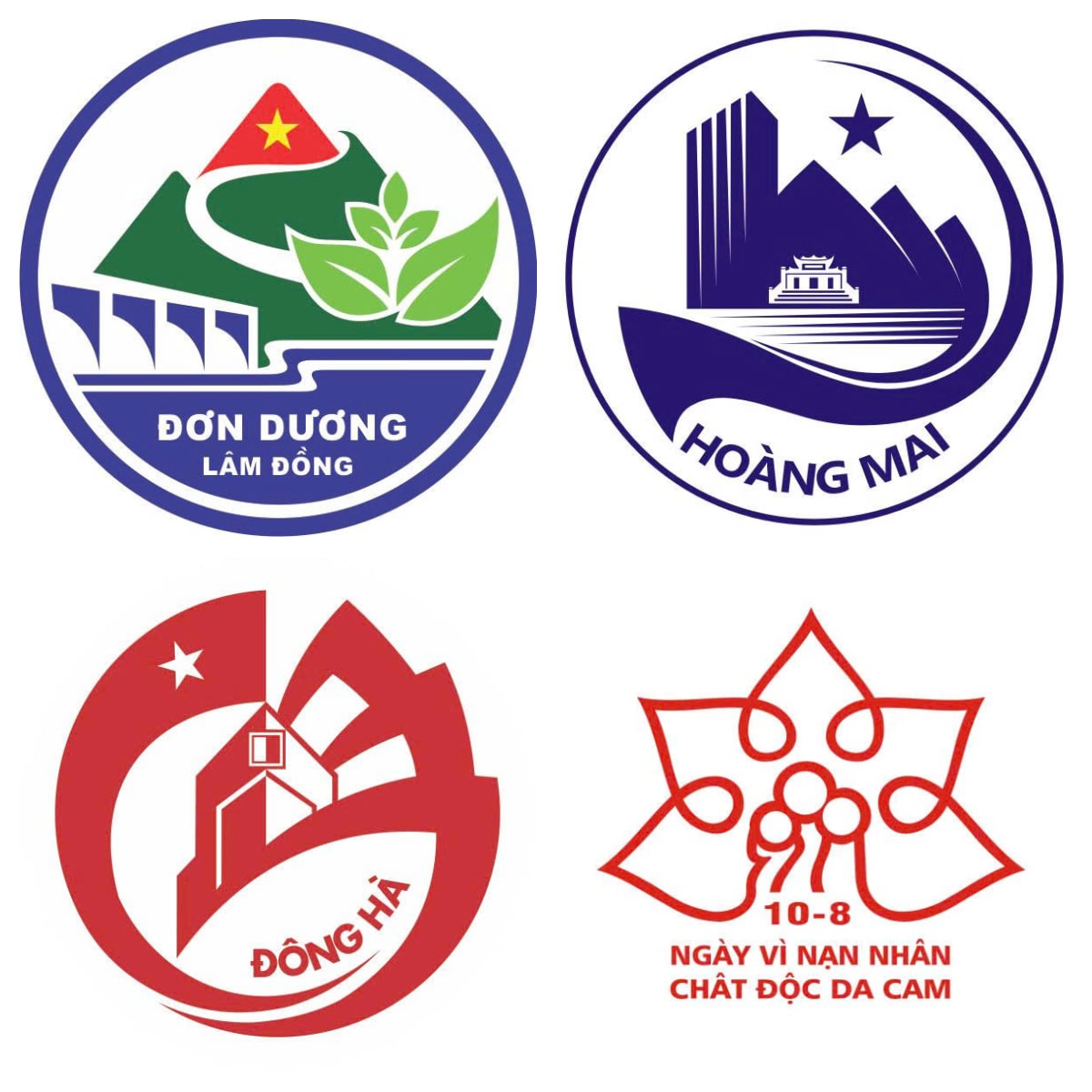 Логотипи, що отримали перші премії, створені Во Доаном Туаном