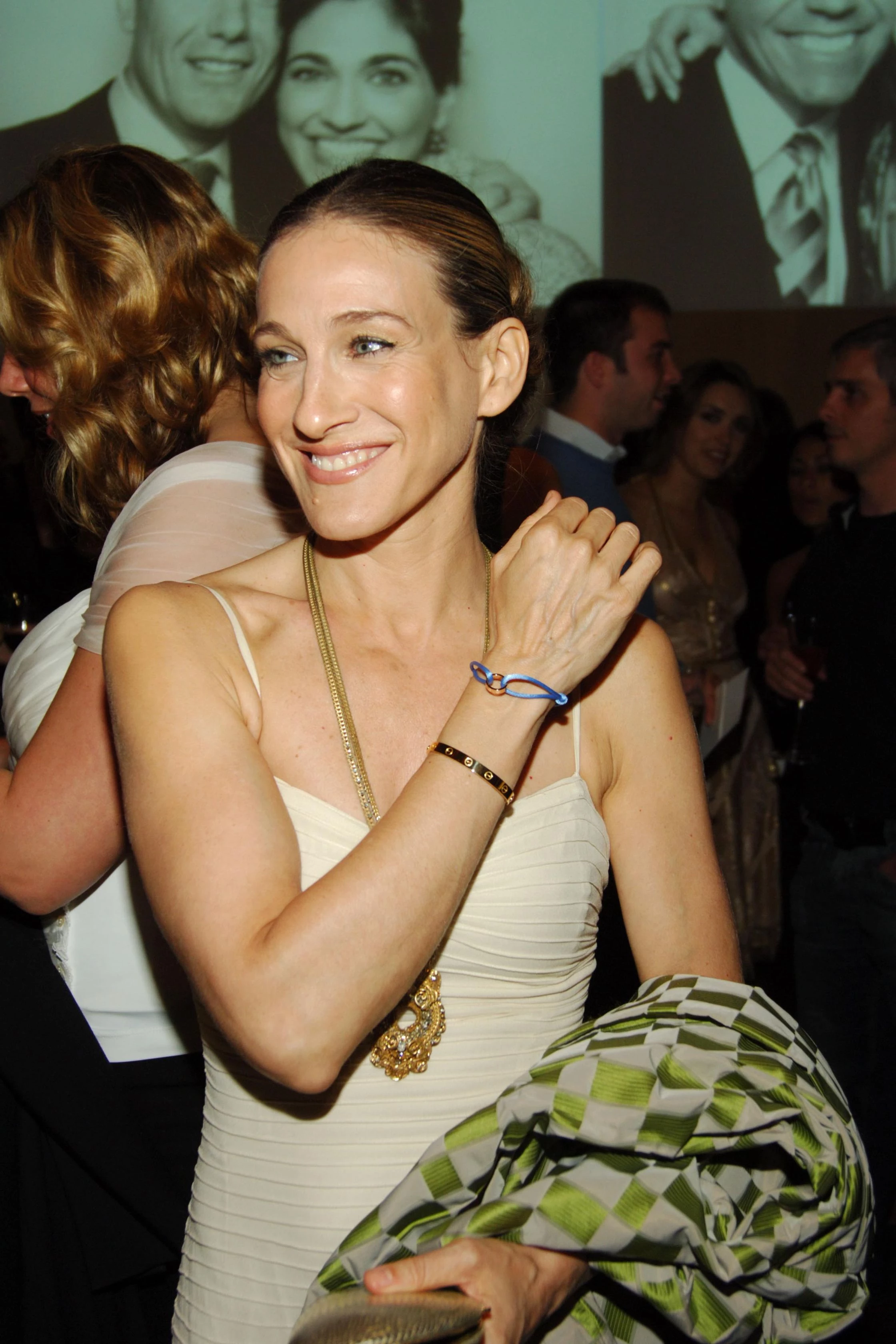 Сара Джессіка Паркер з браслетом Cartier Love