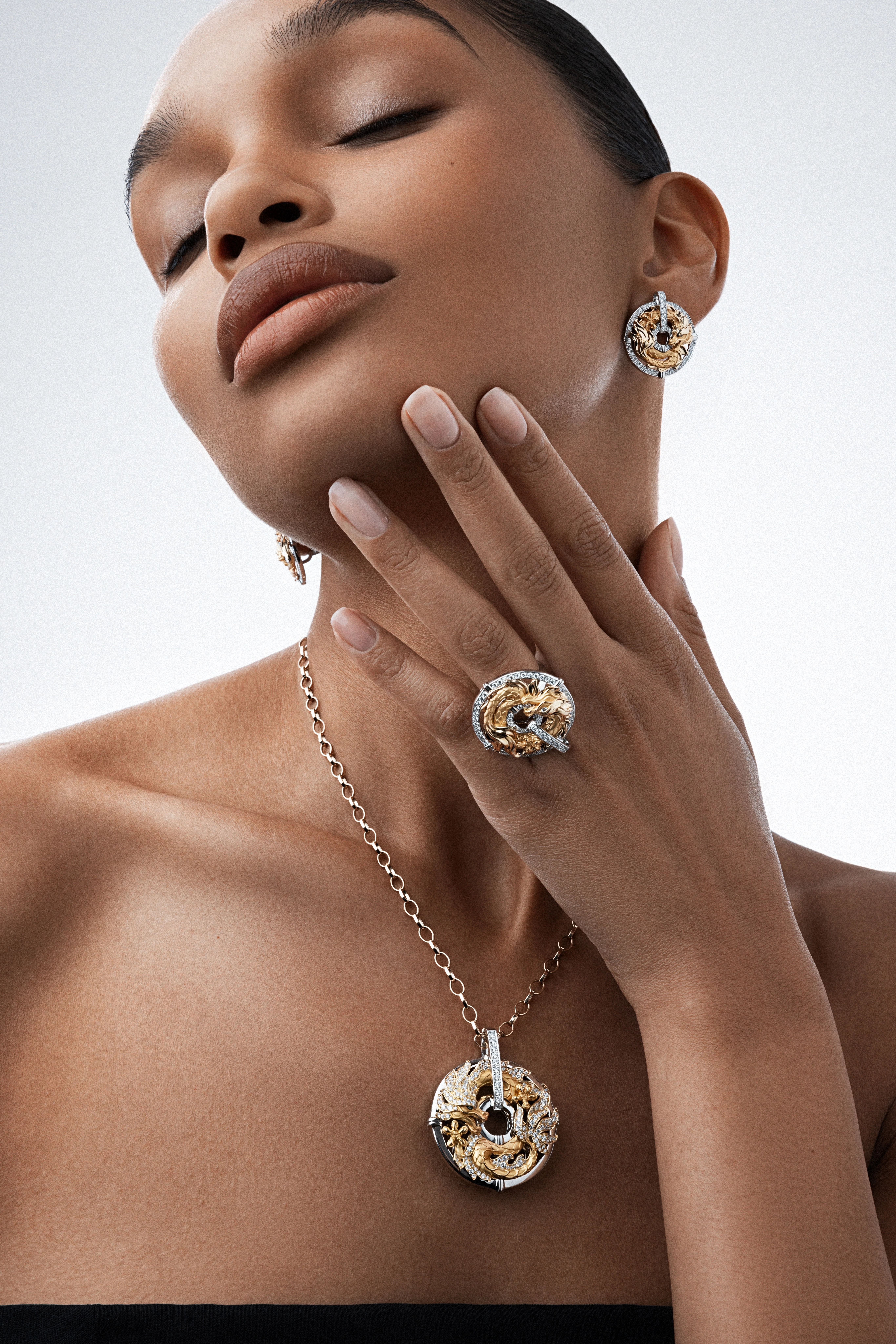 Сет прикрас Circulos de Fuego Maxi Pave