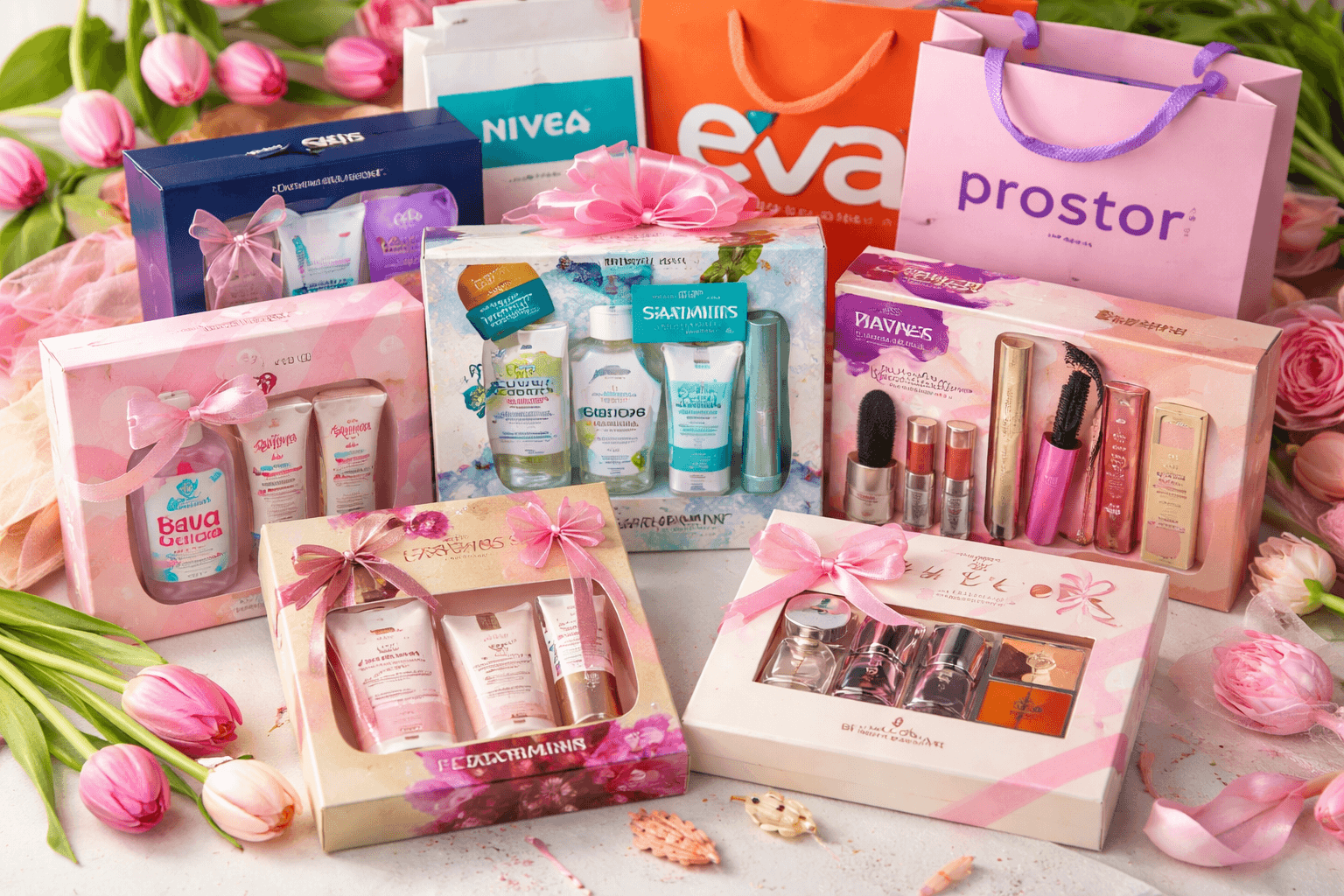 Подарункові набори косметики до 8 березня: де вигідніше купити в EVA, Watsons, Prostor і MakeUp