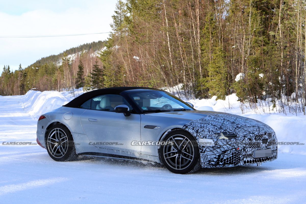 Деталі дизайну рестайлінгу Mercedes-Benz SL