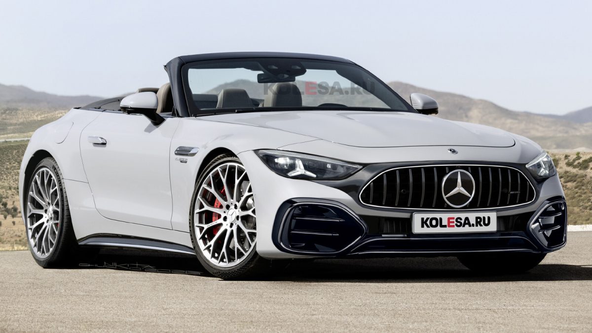 Інтерфейс та оновлений дизайн Mercedes-Benz SL