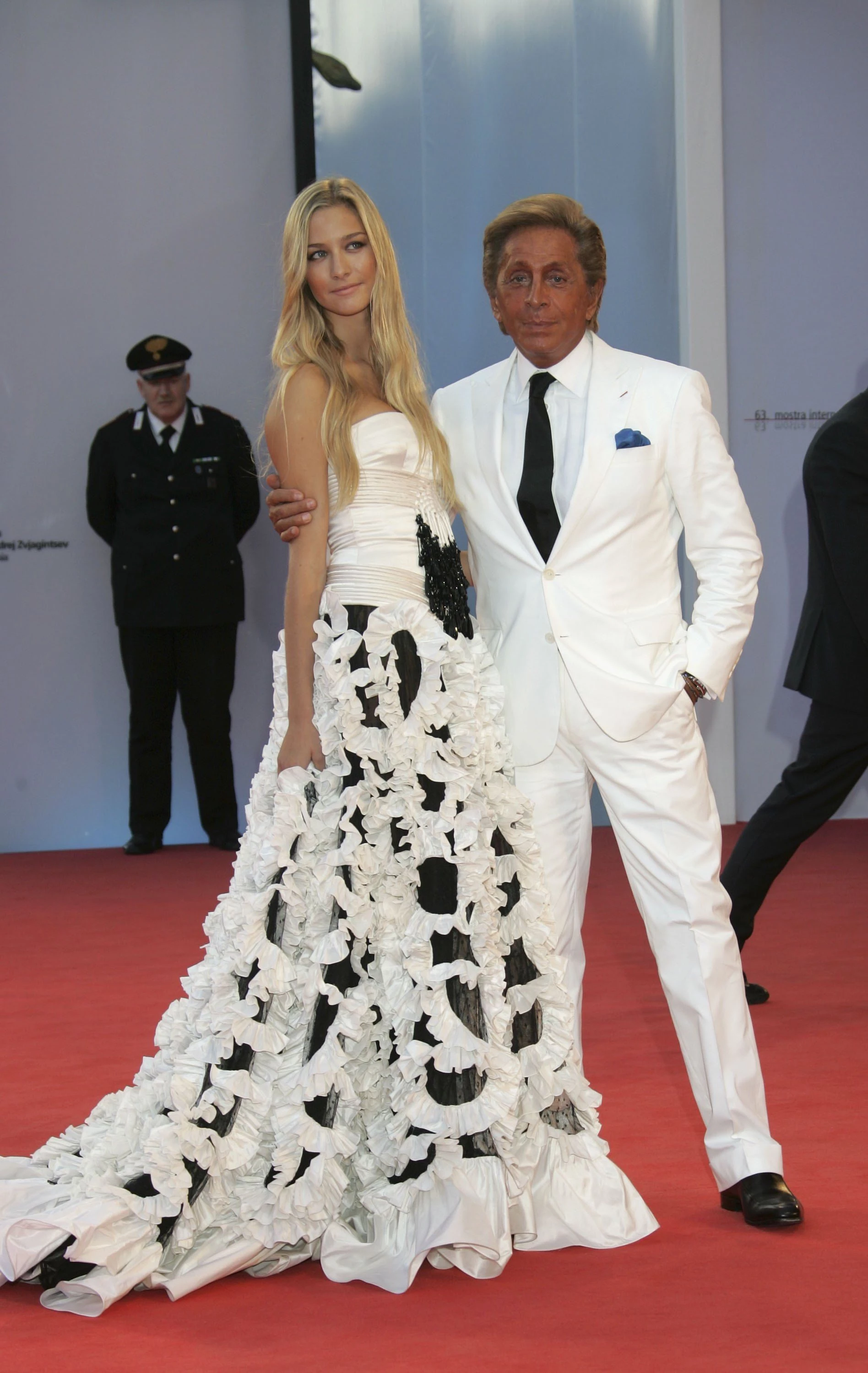 Валентино Гаравані на прем’єрі фільму на Венеційському кінофестивалі