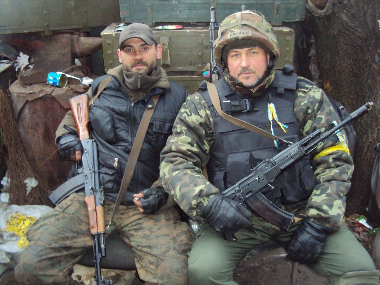 Микола Грицюк під час військової служби.