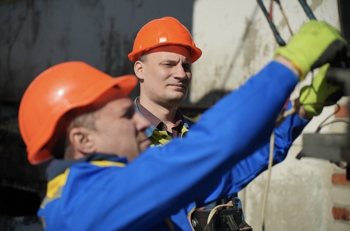Енергетики на місці подій