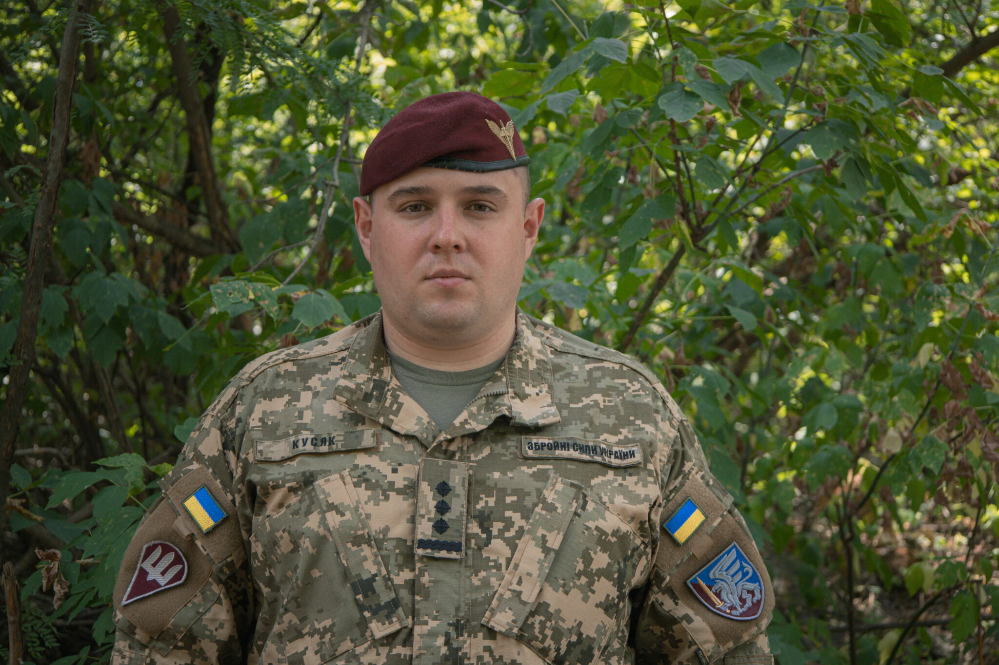 Командир 81-ї окремої аеромобільної бригади ДШВ полковник Михайло Кусяк