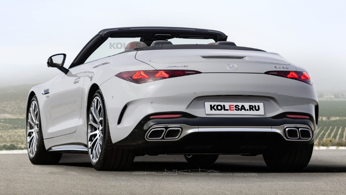 Оновлений Mercedes-Benz SL з плавними лініями