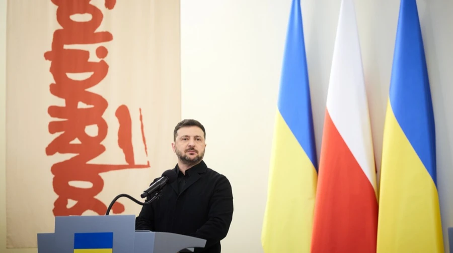 Зеленський розповів, що Буданов і Кислиця їздили до Польщі, щоб владнати питання з орденом