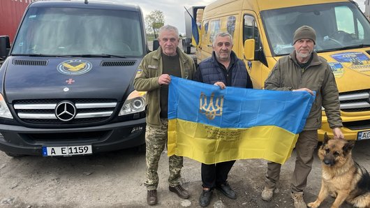 Сергій Балицький на передовій