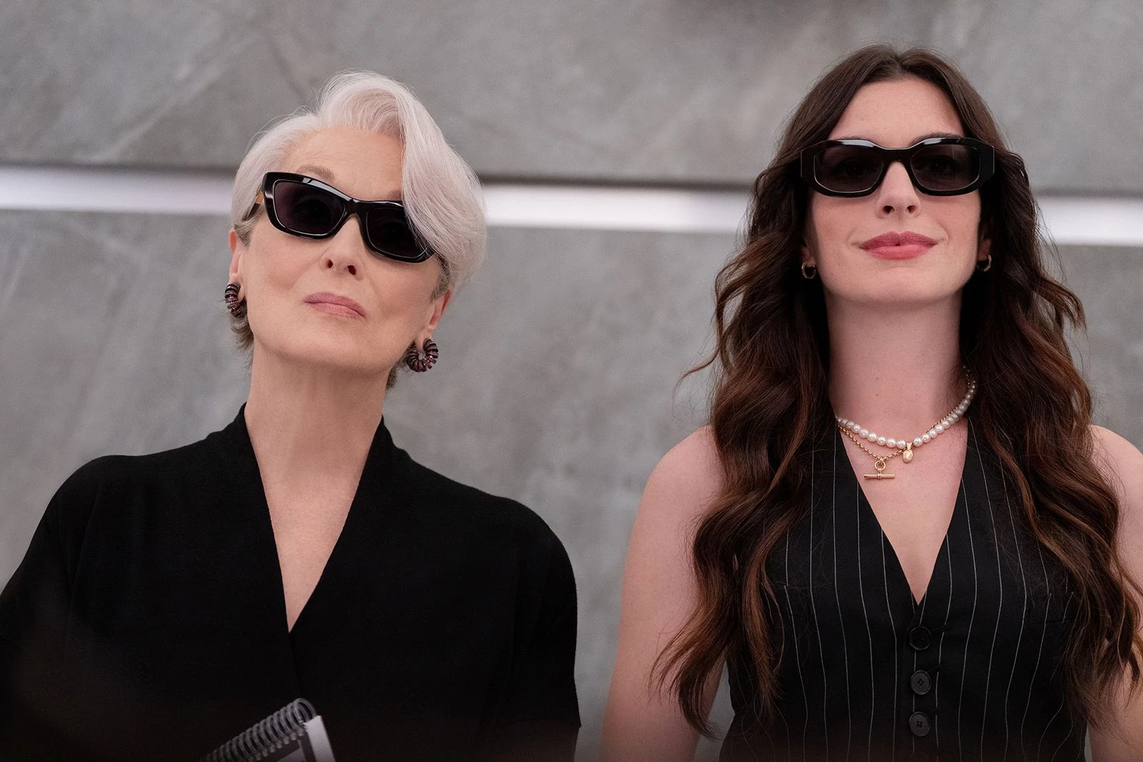 Меріл Стріп і Енн Гетевей у фільмі 'Диявол носить Prada 2'