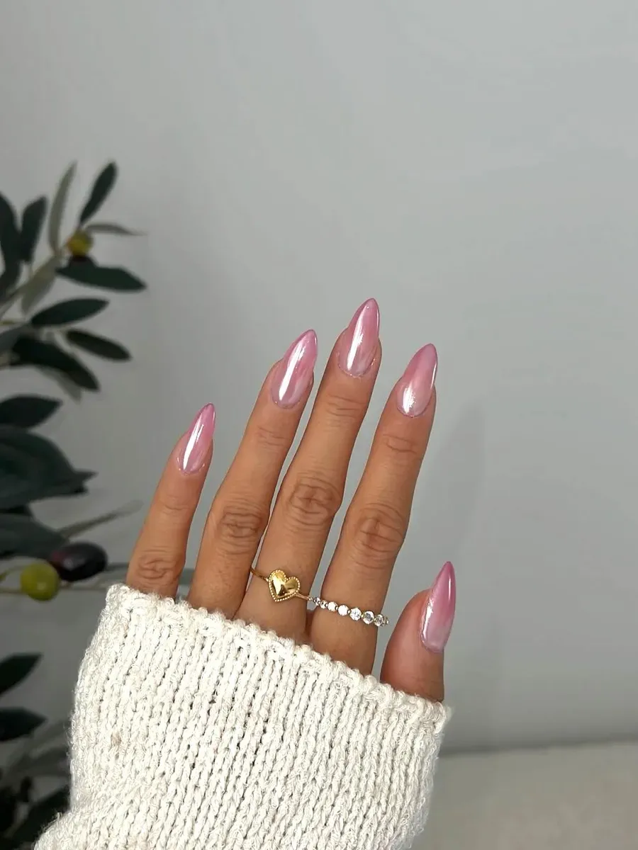 Chrome nail дизайн
