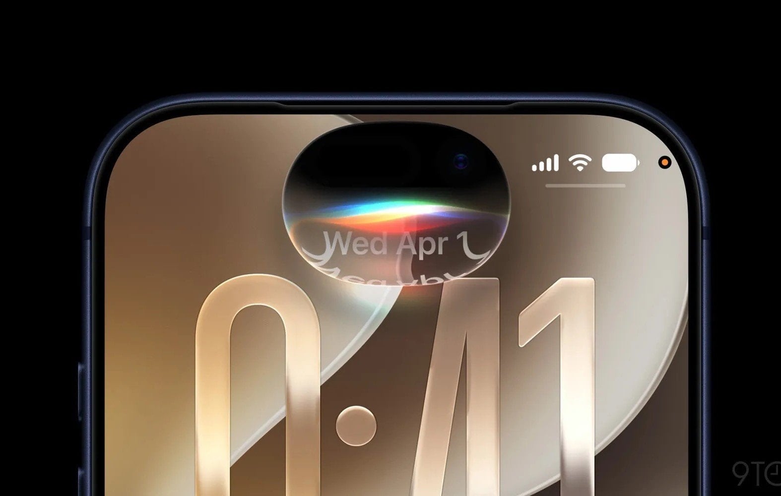 Новий Dynamic Island на iPhone 18 Pro Max буде приблизно на 35% меншим за свого попередника. (Зображення: 9to5mac)