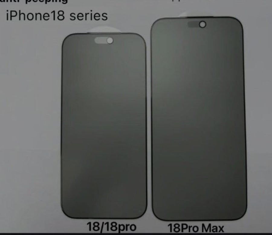 Компоненти iPhone 18 Pro Max із загартованого скла розкривають мініатюрний динамічний острів