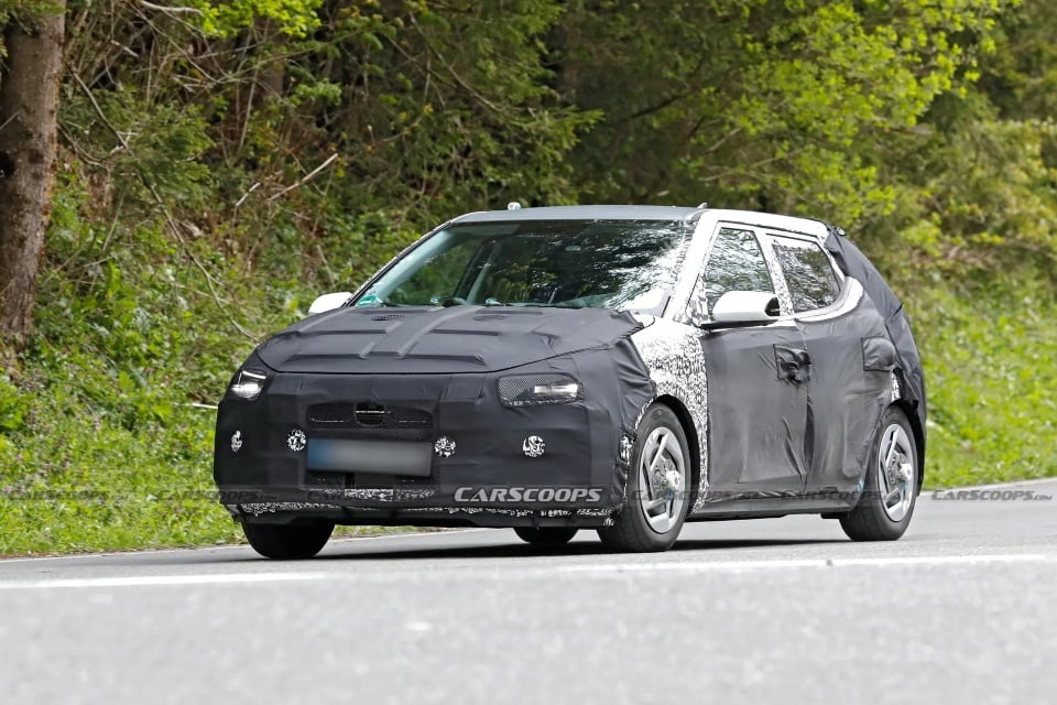 Hyundai i20 2027 spy shots
