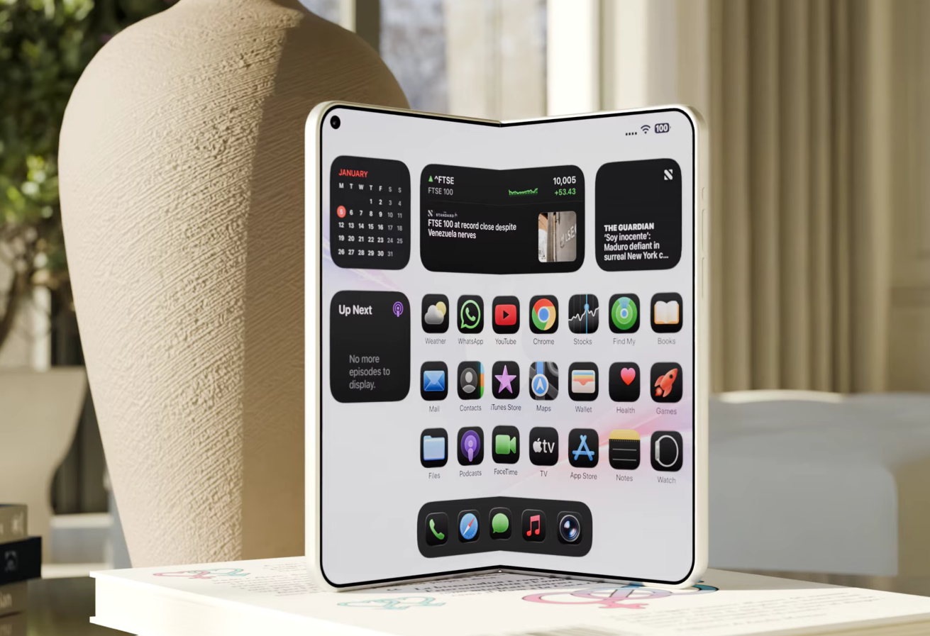iPhone Ultra з першим у історії Apple дизайном складаного екрану