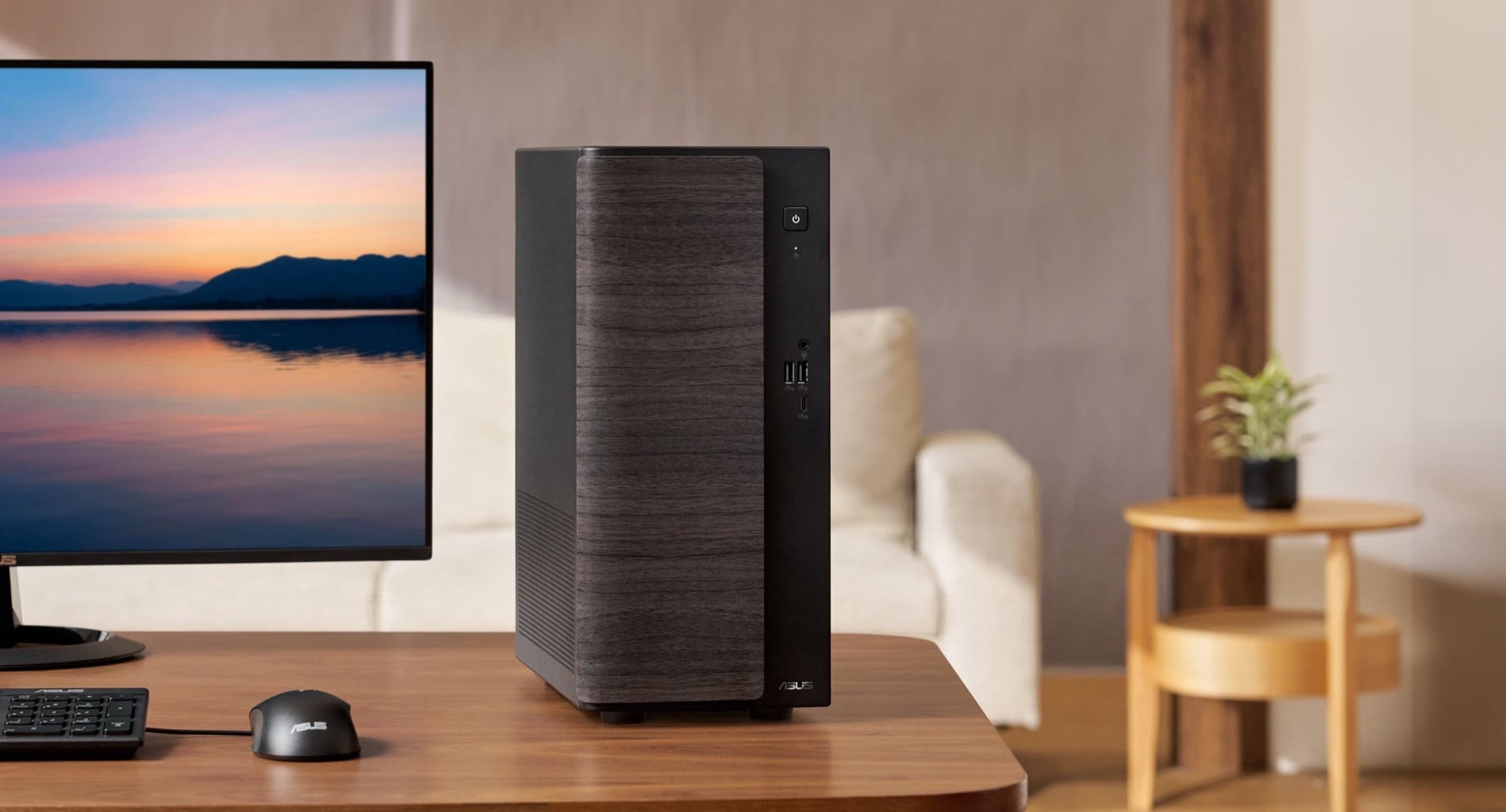 Внутрішня структура та задні порти Asus V500