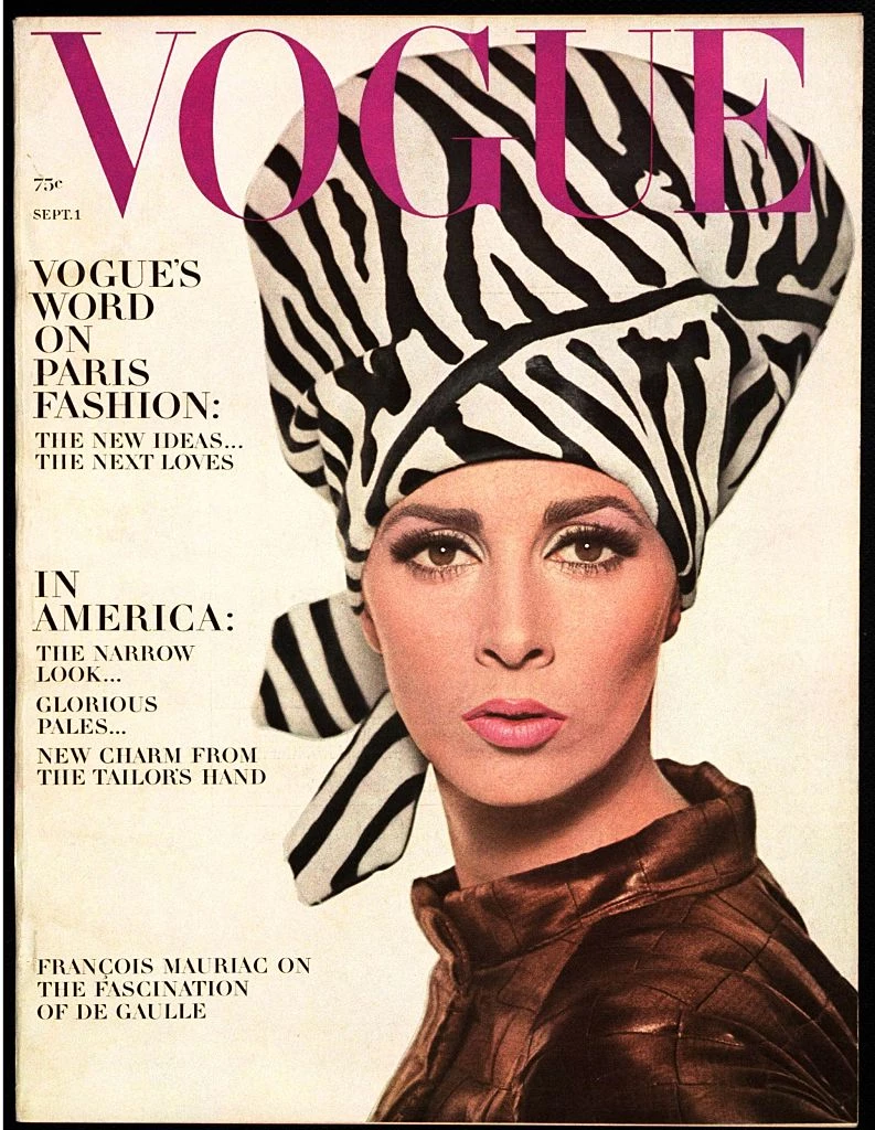 Обкладинка Vogue, вересень 1964. Фото: David Bailey. Conde Nast via Getty Images
