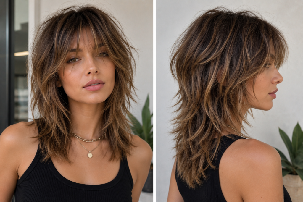 Стрижка шеггі