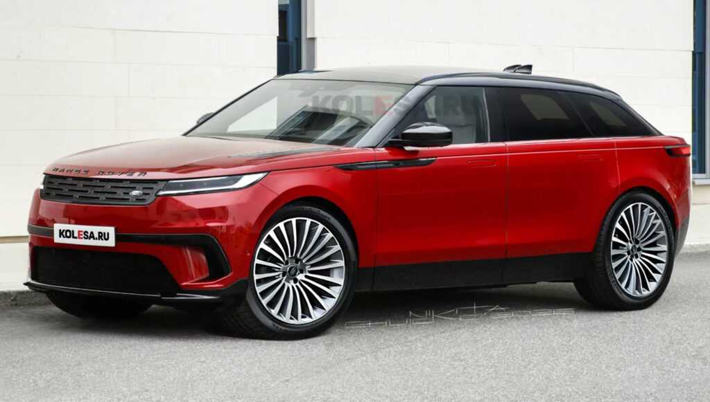 Range Rover Velar Render Side View