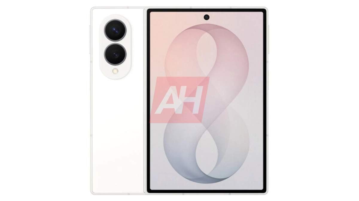 Біла версія Galaxy Z Fold8