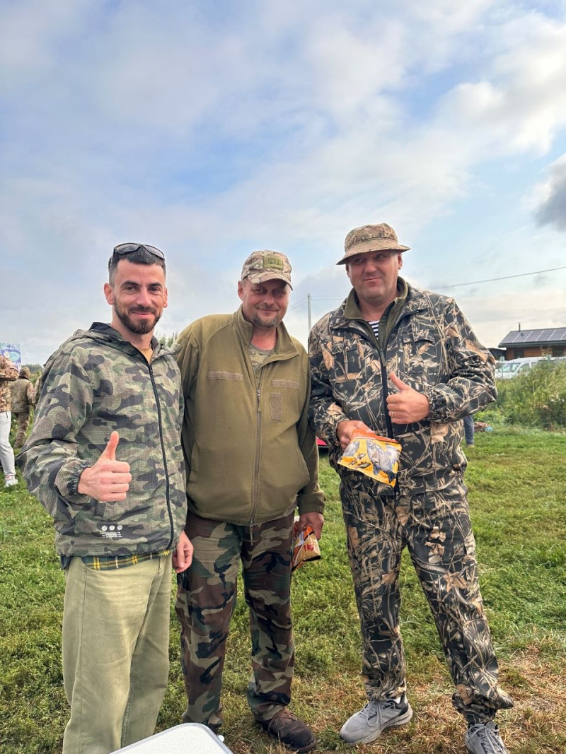Павло Хвас за риболовлею