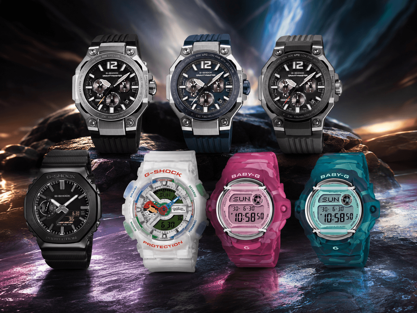 Casio планує випустити 7 нових моделей годинників у липні 2026 року.