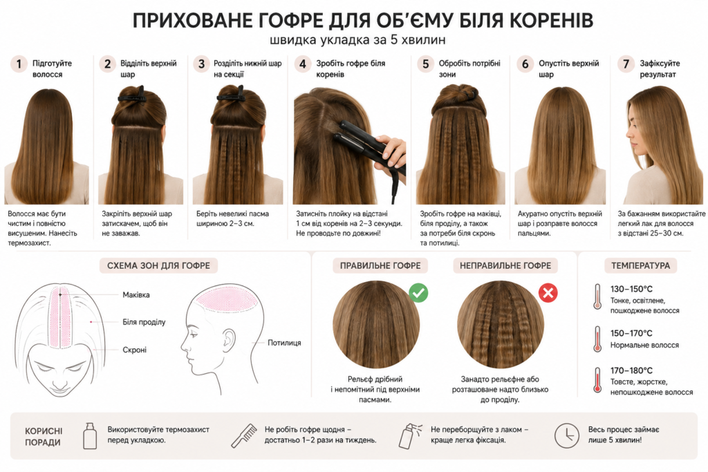 зробити волосся об’ємним