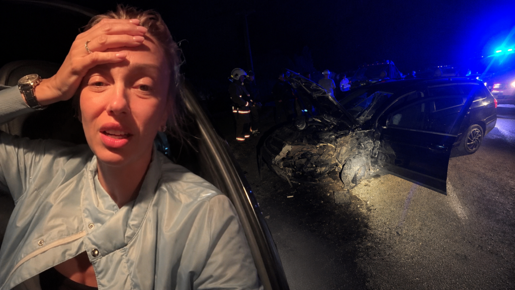Оля Полякова з донькою потрапили в ДТП — Машу забрала швидка